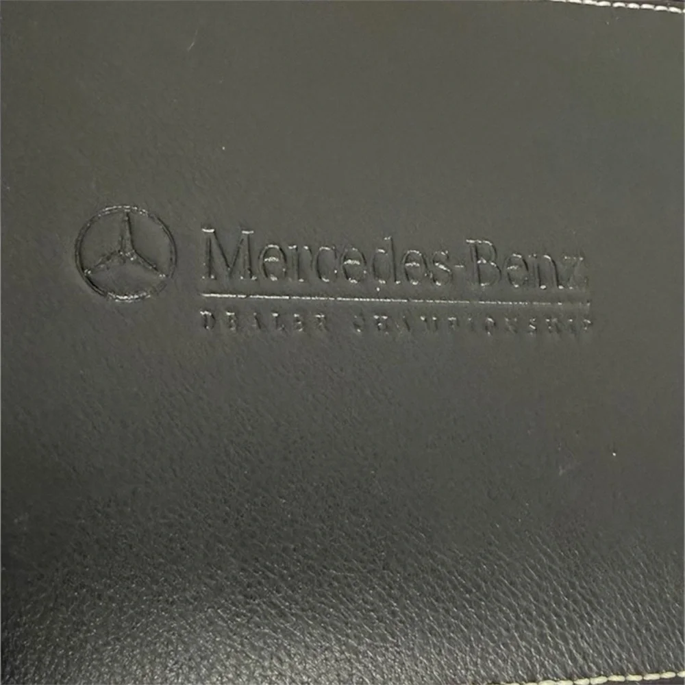 Mercedes-Benz Black Gentleman’s Leather Box-Home Accessories Men